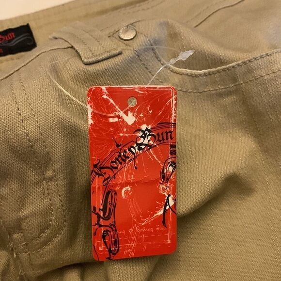 Honey Bun khaki skinny ankle jeans Size 9 NWT - Picture 8 of 8